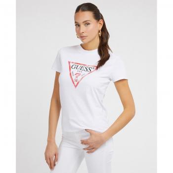 Guess Women's Short Sleeve Logo T-Shirt