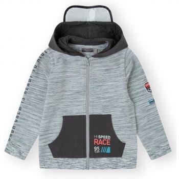 Sudadera de niño Canada House en gris claro con capucha