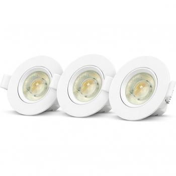 Pack 3 Uds Garza - Foco Empotrable Redondo 7W 700 lm CCT