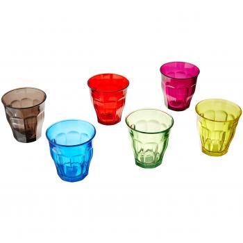 Duralex 1027SR06S3 Picardie - Juego de 6 vasos