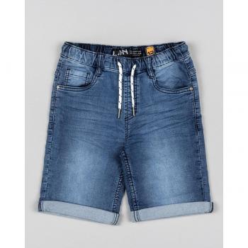 Bermuda de niño denim Losan con cordón de ajuste