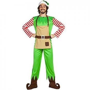 Disfraz de Elfo Navidad para hombre