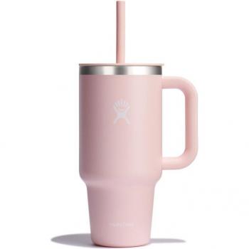Hydro Flask All Around Travel Tumbler, Trillium, 32oz, TT32PS678, Pink, 946 ml, BPA Free