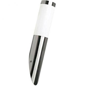 Ranex Classico - Aplique de aluminio y cristal, color negro [Clase de eficiencia energética D], eléctrica, eléctrica con cable