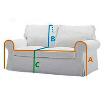 CMX Alta elasticidad asiento sofá funda sofá universal tela antideslizante completo sofá sofá toalla fundas , 2seater