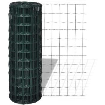 vidaXL Euro-Valla 10 x 1,0 m con Malla de 76 x 63 mm