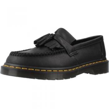 Dr. Martens Adrian YS Black Leather Tassel Loafer Size 40
