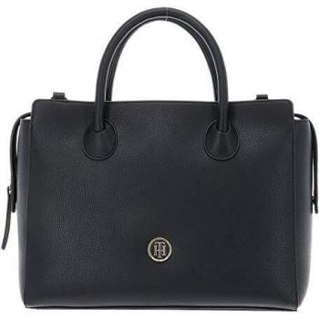 Tommy Hilfiger Bolso encantador 32 cm, Black, One Size