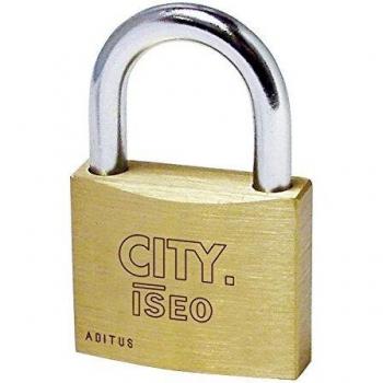 Candado de Acero City Aditus 40mm con 2 Llaves - ISEO