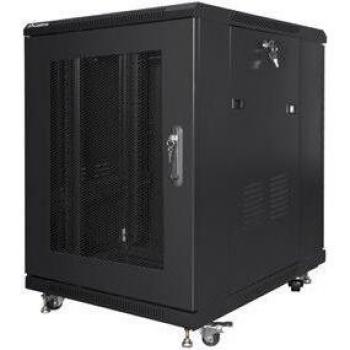 Armario Rack de Piso Lanberg 19 15U 600x800 MESH