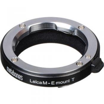 Metabones - Adaptador para lentes/ monturas Leica M a Sony E, negro