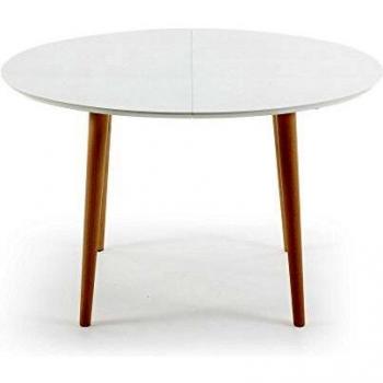 Kave Home - Mesa Extensible Oval Oqui 120