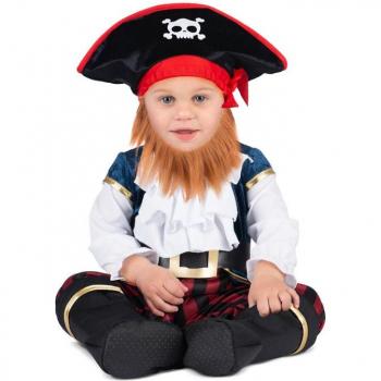 Disfraz de Capitán Pirata para bebé y niño