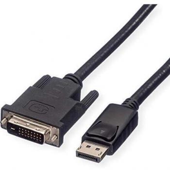 Cable DisplayPort a DVI-D (24+1) Macho-Macho, LSOH, 2 metros