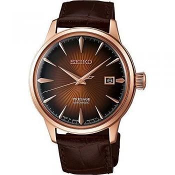 SEIKO Presage Automatic Brown Gradient Cocktail Time Manhattan SRPB46J1