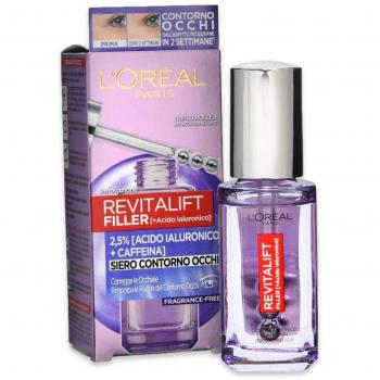 Sérum de Contorno de Ojos Iluminador Revitalift Filler con Ácido Hialurónico 20ml
