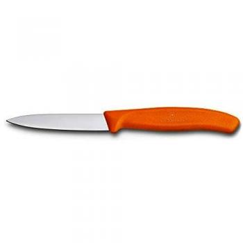 Victorinox Cuchillo, Acero Inoxidable, Naranja, Medium