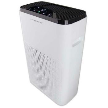 Purificador de Aire Esperanza Mistral EHP004 con Filtro HEPA, Temporizador y Pantalla LCD