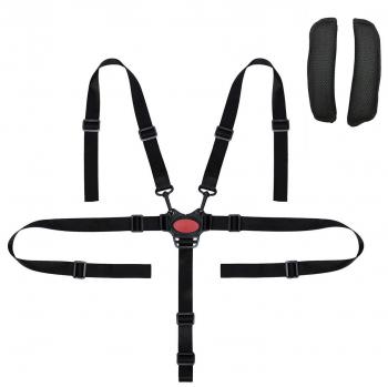 wommty bebé Kid 5 punto alta silla ajustable correa de arnés seguro cinturones de seguridad para silla de paseo Buggy niños Kid paseo