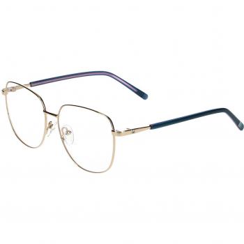 United Colors of Benetton 3091 441 Women's Eyeglasses Gold Size 53 (Frame Only) - Blue Light Block Available