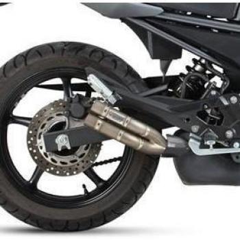 Escape Mivv Double Gun Yamaha XJ6 Diversion 09-16 Titanio