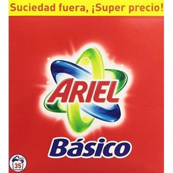 Ariel Detergente Básico en Polvo - Paquete de 2300 gr