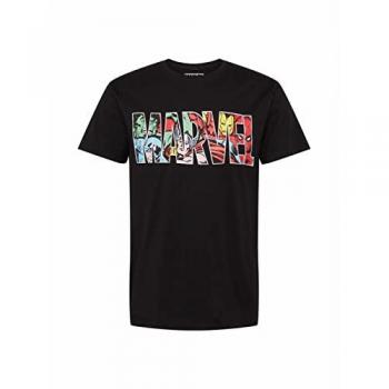 Marvel Logo Character T-Shirt for Men - Urban Classics