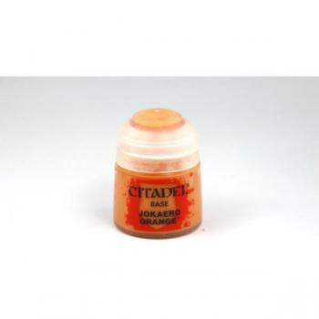 Pintura Base Citadel Jokaero Orange - Pintura acrílica, color naranja brillante, formulación de alta calidad para miniaturas, secado rápido, fácil aplicación con brocha o aerógrafo