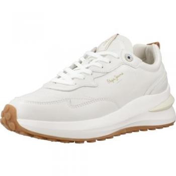 Pepe Jeans Winslow Action Women's Low Top Sneakers - Pure White (EU 37)