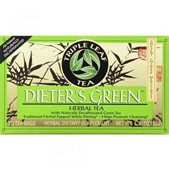 Triple Leaf Teas - Dieter's Green Herbal Tea, 20 bag