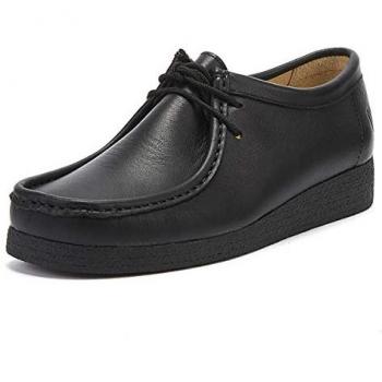 Tower London Apache Black Nappa Leather Shoes