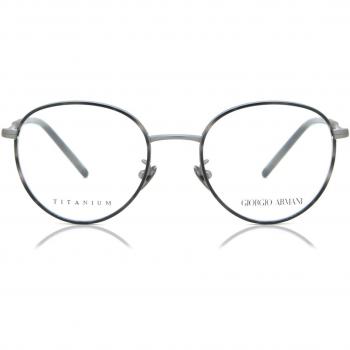 Giorgio Armani AR5114T 3280 Gafas Recetadas para Hombre Gunmetal, Lentes de 48 mm, Armazón Gunmetal