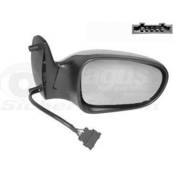 Espejo retrovisor VAN WEZEL 1867818 con ajuste eléctrico, calefacción, función de plegado y cristal convexo