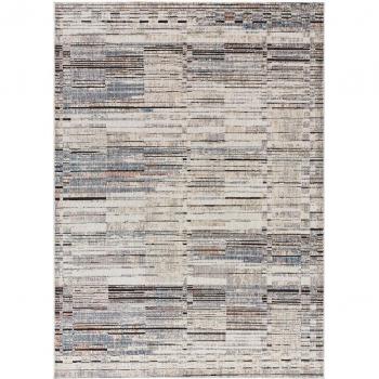 Alfombra vintage Truva de UNIVERSAL XXI y ATTICGO, estilo mosaico en multicolor, disponible en tamaños 155x230 cm, 77x150 cm y 136x200 cm