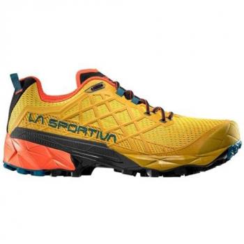 La Sportiva Akyra II Men's Hiking and Trail Running Shoes Size 44 Yellow/Orange
