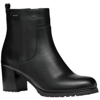 Geox Women's New Lise Waterproof Ankle Boots Black