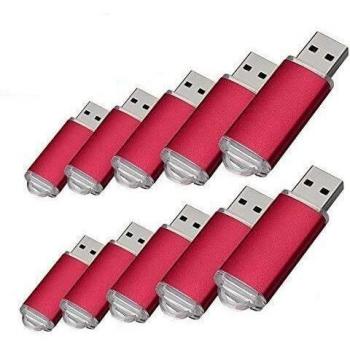 Paquete con 10 memorias USB. Pen Drive USB 2.0