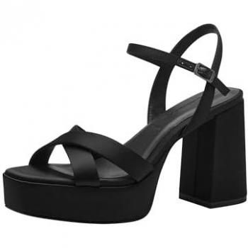 Sandalias Sling Tamaris Mujer Modelo 28050 Negro Talla 41 EU