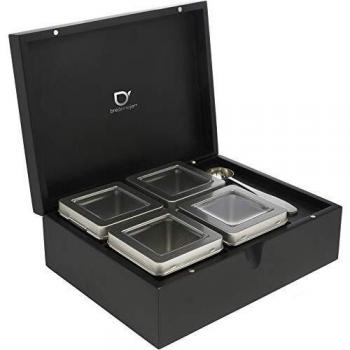 Bredemeijer Caja de té de bambú, 4 quarts, Bamboo