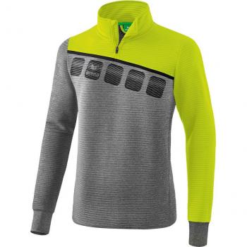 Erima 5-C Kids' Training Top - Unisex Sweatshirt in Gray