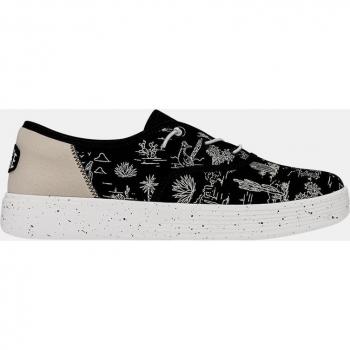 Zapatos Informales para Hombre Hey Dude Modelo Conway Desert Color Negro Talla 42