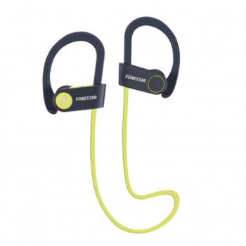 Auriculares Deportivos Bluetooth 4.1 Negro/Verde Fonestar