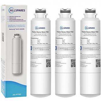 Lote de 3 Filtros de Agua para Refrigerador Compatible con Samsung DA29-00020B / HAF-CIN EXP / RWF07000A / FFL-181S