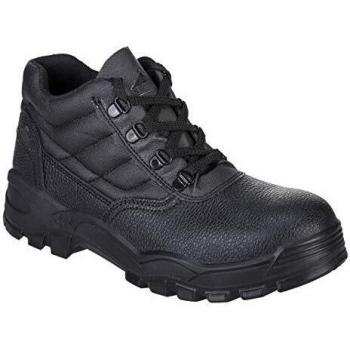 Portwest FW10 - Protector de arranque 41/7 S1P, color Negro, talla 41