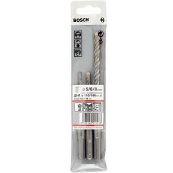 Bosch 1 617 000 118 - Juego de 3 brocas para martillos perforadores SDS-plus-5