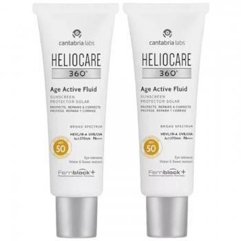 Heliocare 360 Age Active Fluido SPF50 50ml + 50ml Duplo Promocion
