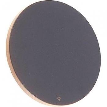 Aplique de diseño gris 16,5 cm con LED integrado - Skyf