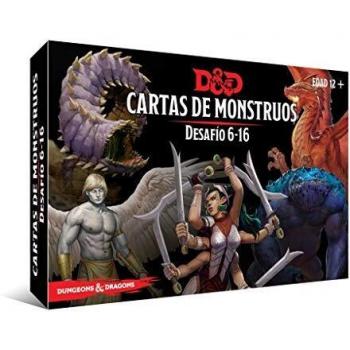 Dungeons & Dragons Cartas de Monstruos. Desafío 6-16, Color