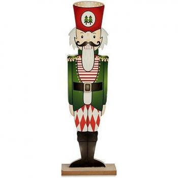 Figura Decorativa Cascanueces 10 x 60 x 19 cm Madera