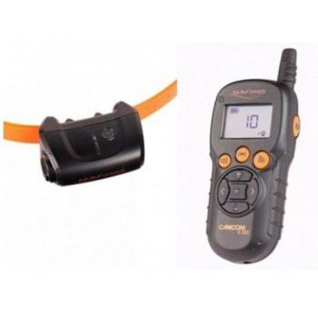Collar antiladrido Num'Axes CANICOM 5.500 - Collar antiladrido, control de ladridos, rango de hasta 500 metros, sistema de vibración y sonido, resistente al agua, recargable, ajust